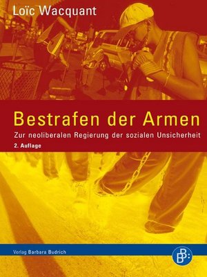 cover image of Bestrafen der Armen